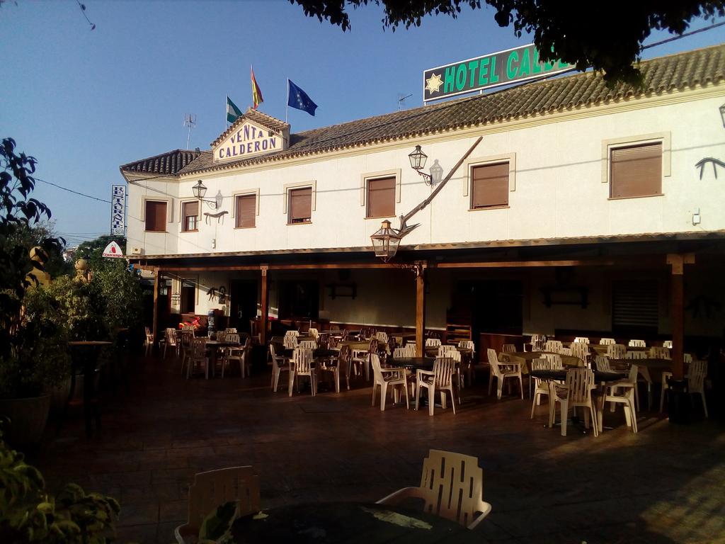 Hotel Restaurante Calderon Arcos de la Frontera Exterior foto